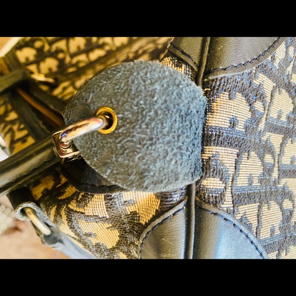 SOLD Authentic Vintage Dior Monogram Boston Bag - Picture 9 of 14